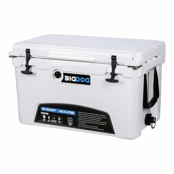 Husky Towing COOLER-FOOD AND BEVERAGE, 45 QT COOLER WITH ACCESSORIES BDC45